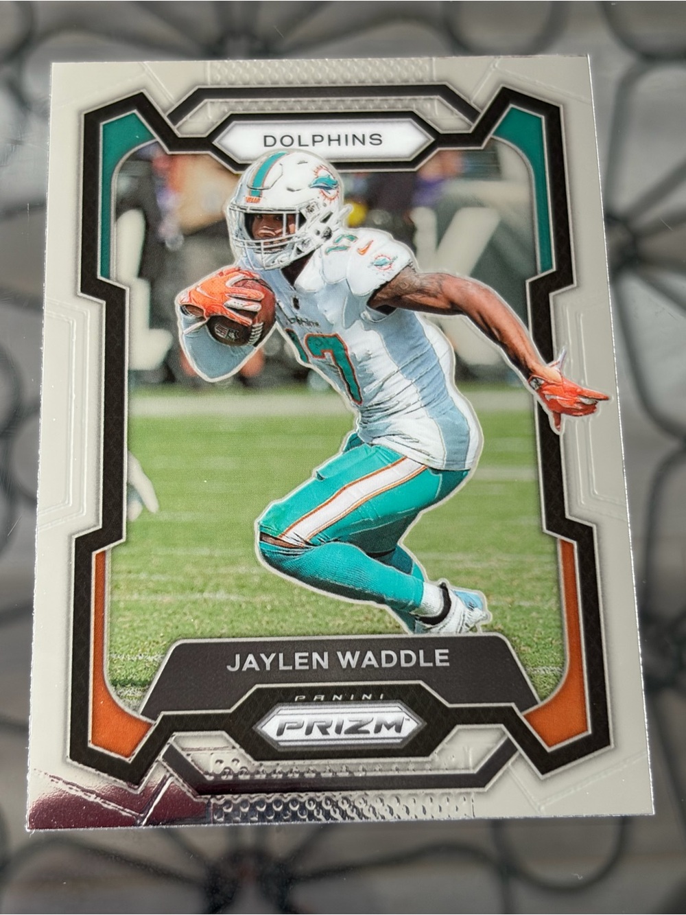 Jaylen Waddle 2023 Panini Miami Dolphins NFL Football Card